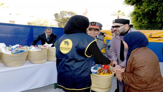 Sa Majesté le Roi Mohammed VI lance à Rabat l'opération nationale de soutien alimentaire "Ramadan 1440"