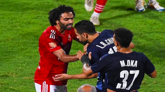 واقعة صفعة اللاعب المغربي الشيبي..الحكم بحبس لاعب النادي الأهلي “حسين الشحات”، لمدة سنة مع إيقاف التنفيذ