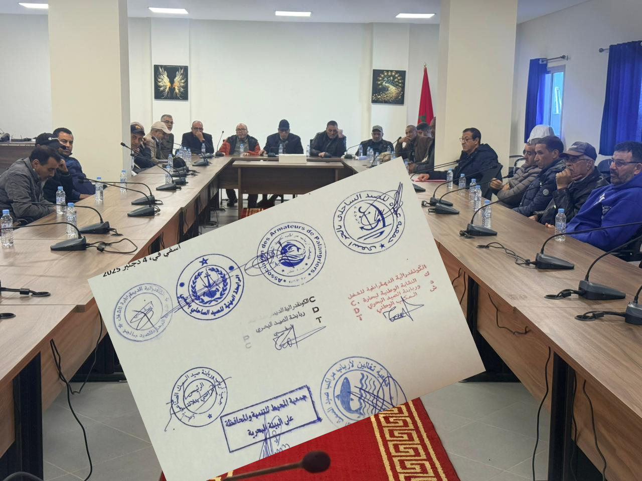 بيان:عدد كبير من المجهزين وربابنة الصيد الساحلي بمختلف أنواعه يرفضون الصيغة المقترحة لمشروع التعاقد “مجهز – بحار”