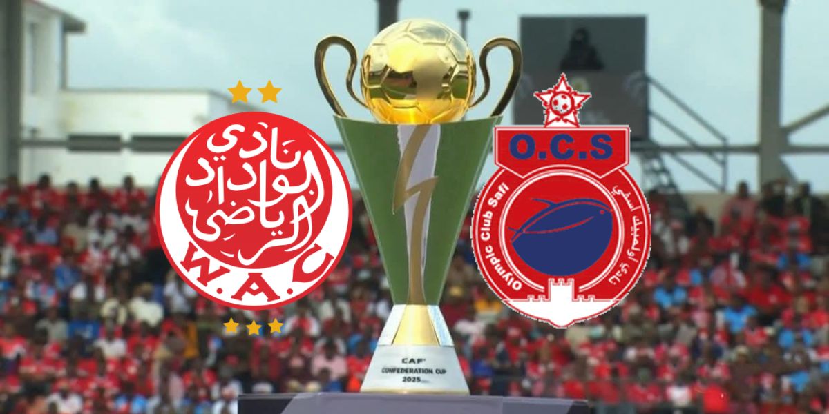 صدام مغربي خالص في “الكاف”.. القرعة تضع الوداد وأولمبيك آسفي وجها لوجه