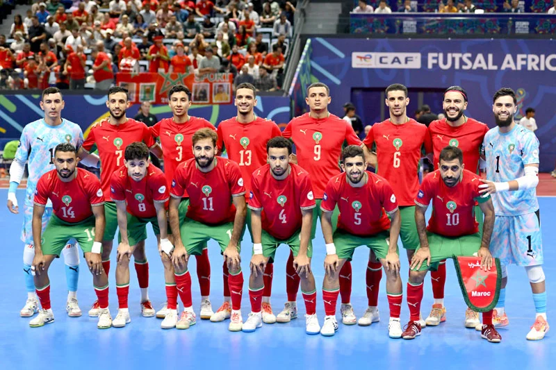 المنتخب الوطني لكرة القدم داخل القاعة يهزم مصر بسداسية ويبلغون نهائي كأس إفريقيا